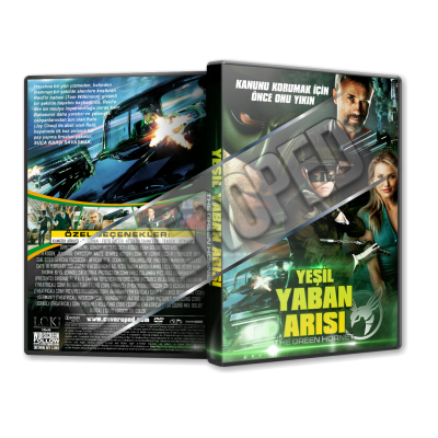 Yeşil Yaban Arısı - The Green Hornet 2011 Türkçe Dvd cover Tasarımı